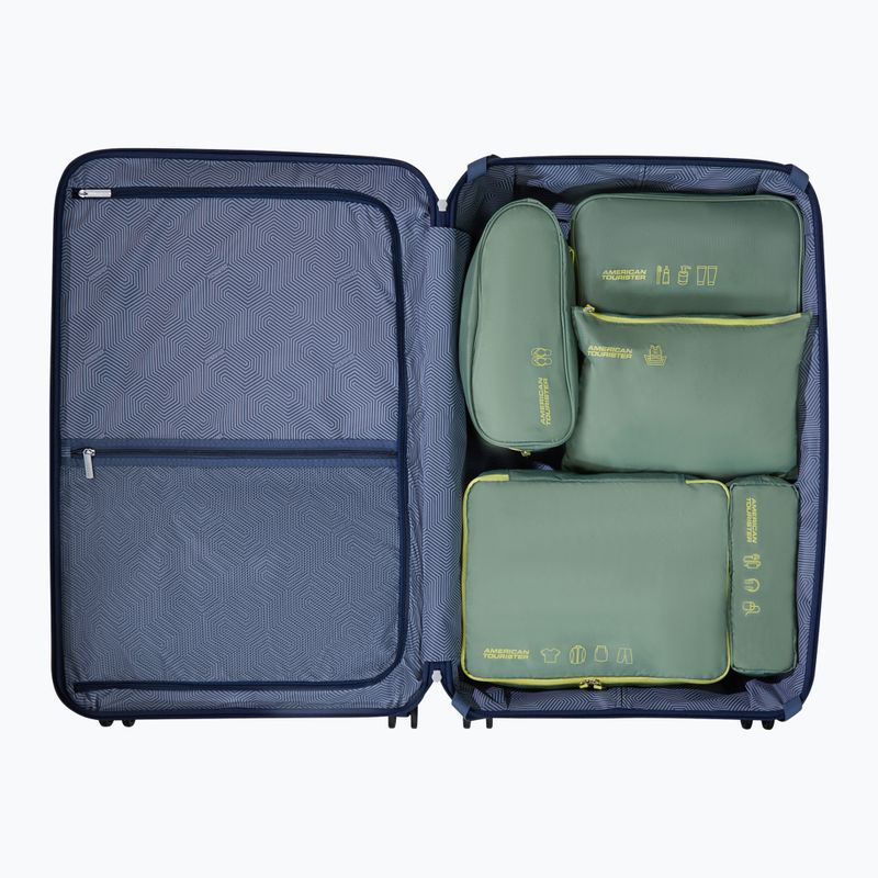 Organizerių rinkinys American Tourister Packing 5 pcs. olive/lime 7