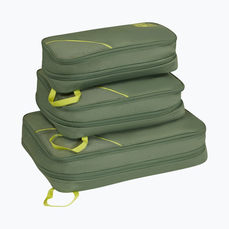 Organizerių rinkinys American Tourister Packing S/M/L 3 pcs. olive/lime 2