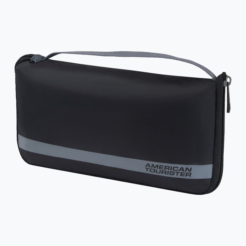 Lagaminio užvalkalas American Tourister Foldable Luggage L black/grey 2