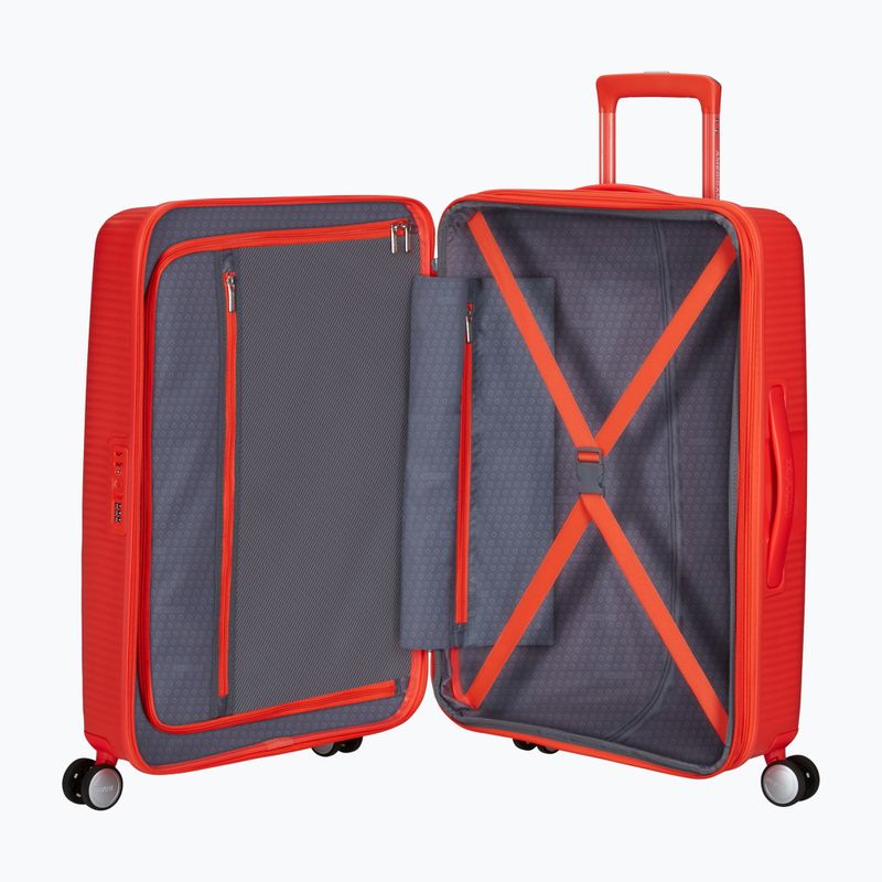 Kelioninis lagaminas American Tourister Soundbox 67 81 l papaya pop 6