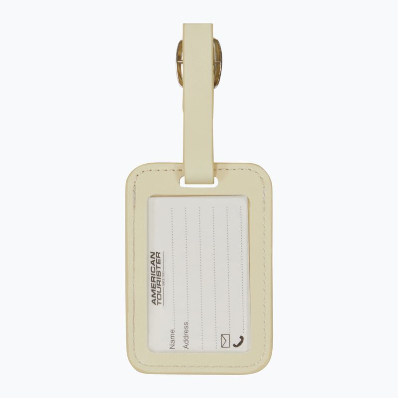 Ženklelis bagažui American Tourister Luggage Tag 2 pcs. coconut sand 2