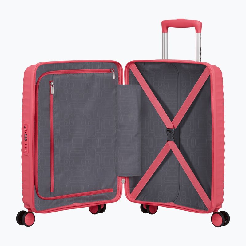 Kelioninis lagaminas American Tourister Diablast Spinner 35 l pink glitch 6