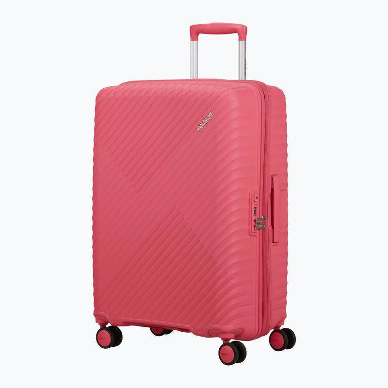 Kelioninis lagaminas American Tourister Diablast Spinner 81 l pink glitch 2