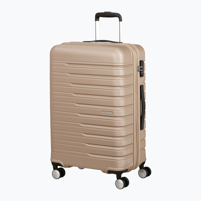 Kelioninis lagaminas American Tourister Flashline Spinner 67 75 l ivory gold 2