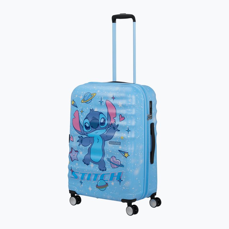 Kelioninis lagaminas American Tourister Disney Wavebreaker 64 l stitch universe 5