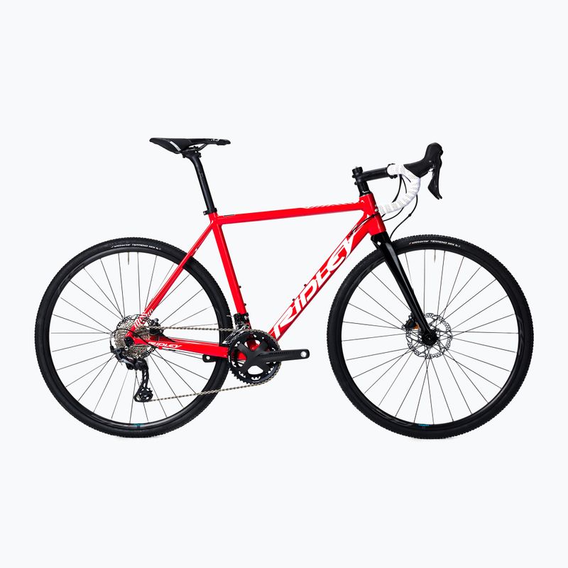 Bėgimo dviratis Ridley X-Ride Disc GRX 600 2x XRI04As raudonas SBIXRIRID921