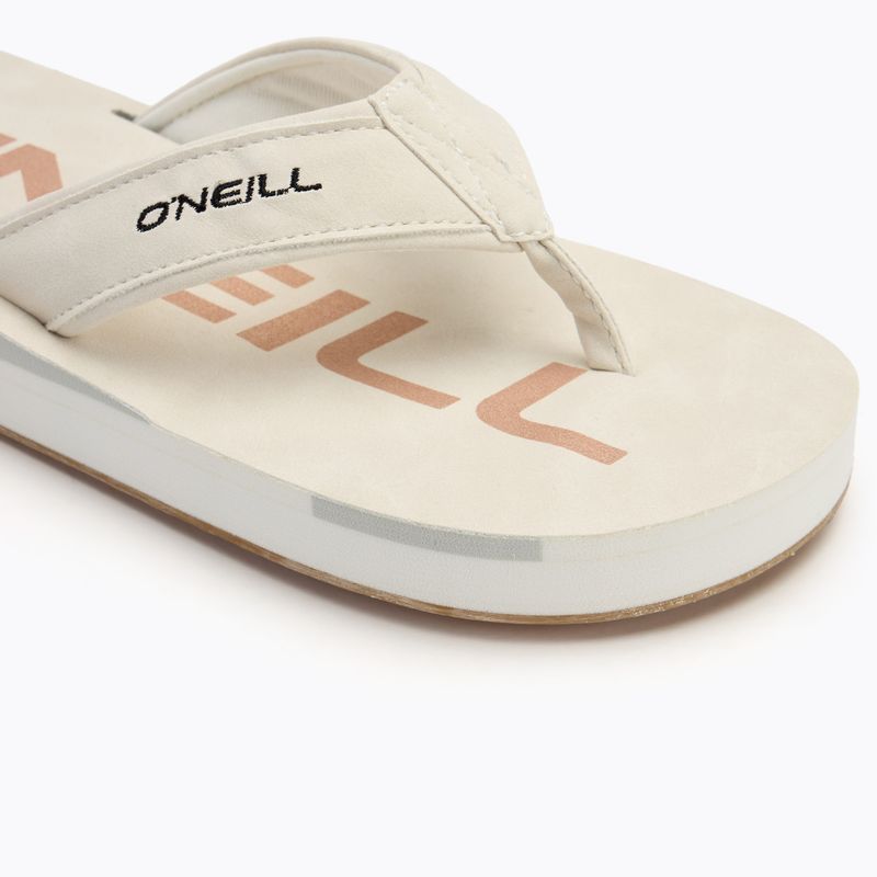 Moteriškos O'Neill Jacky Low šlepetės bright white 7