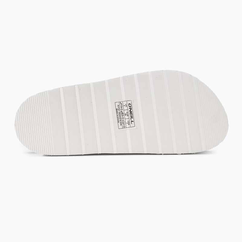 Moteriškos "O'Neill Platform Low" šlepetės off white 4