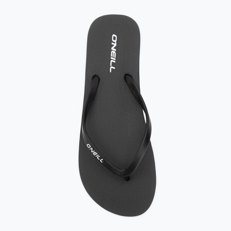 Moteriškos šlepetės per pirštą O'Neill Profile Small Logo black 5