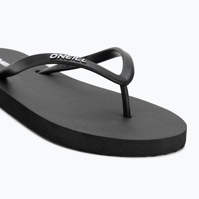 Moteriškos šlepetės per pirštą O'Neill Profile Small Logo black 7