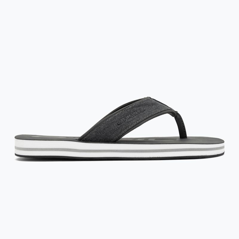 Vyriškos šlepetės per pirštą O'Neill Jack Flipflop Low pewter 2