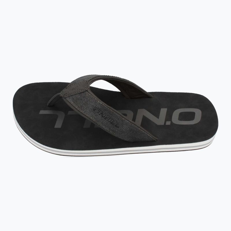 Vyriškos šlepetės per pirštą O'Neill Jack Flipflop Low pewter