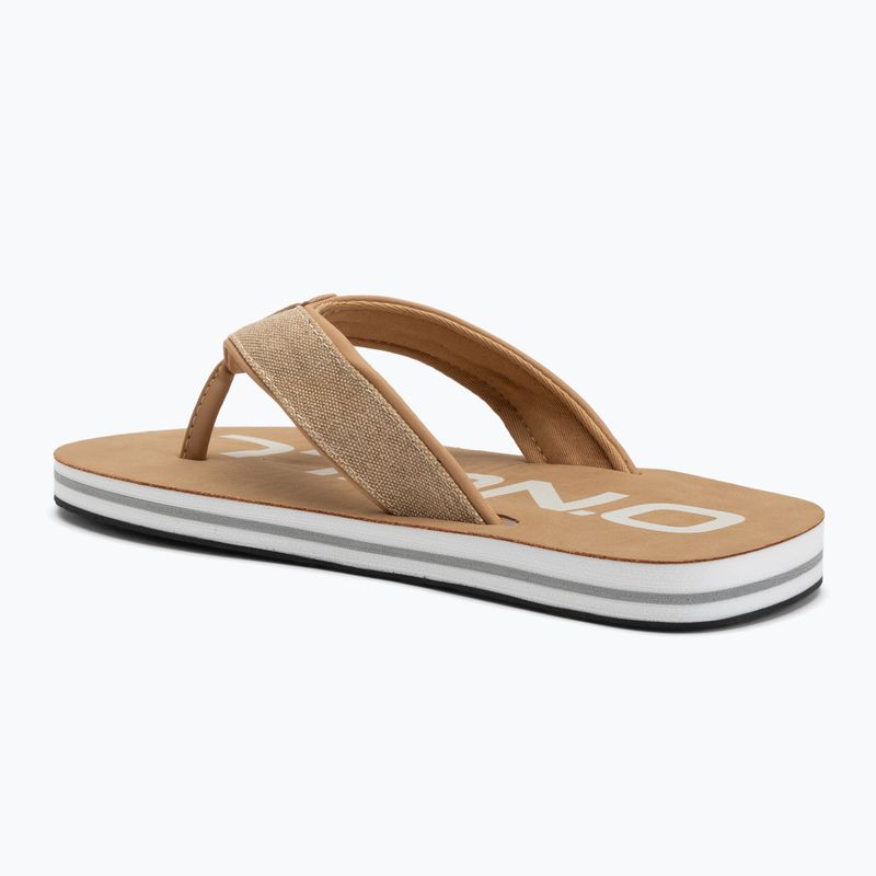Vyriškos šlepetės per pirštą O'Neill Jack Flipflop Low warm sand 3