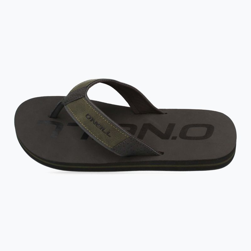 Vyriškos šlepetės per pirštą O'Neill Mick Flipflop Low oilgreen
