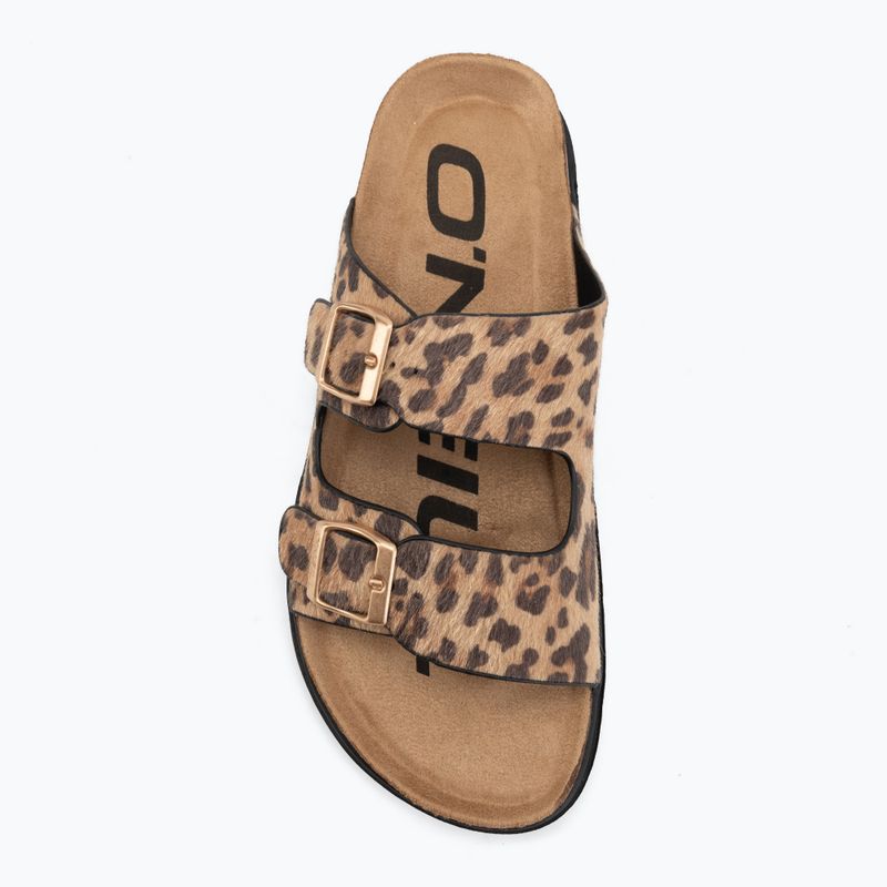 Moteriškos šlepetės O'Neill Sandy Low leopard 5