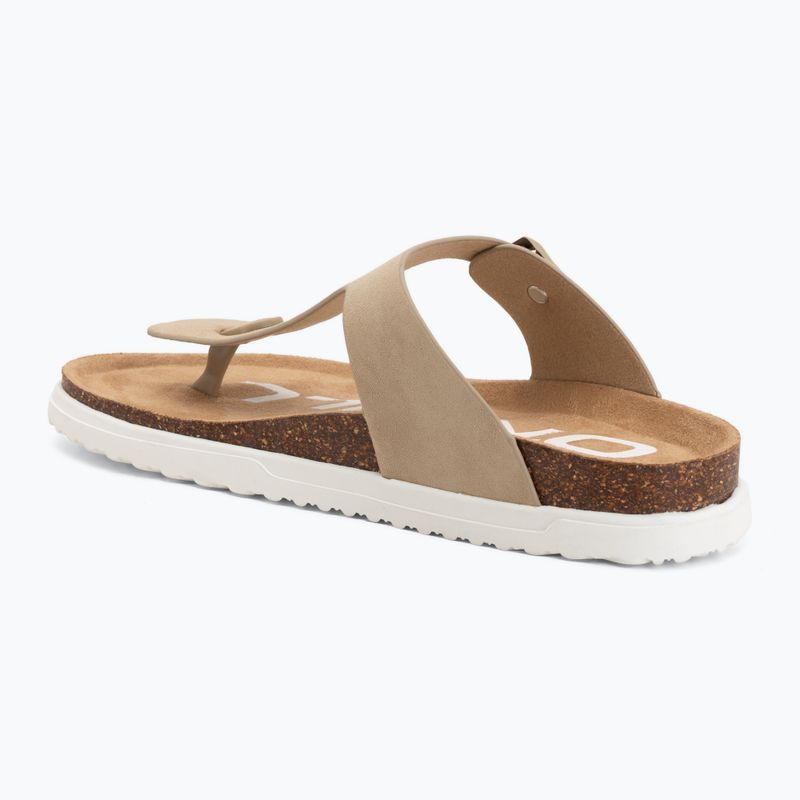 Moteriškos šlepetės per pirštą O'Neill Avalon Low tan 3