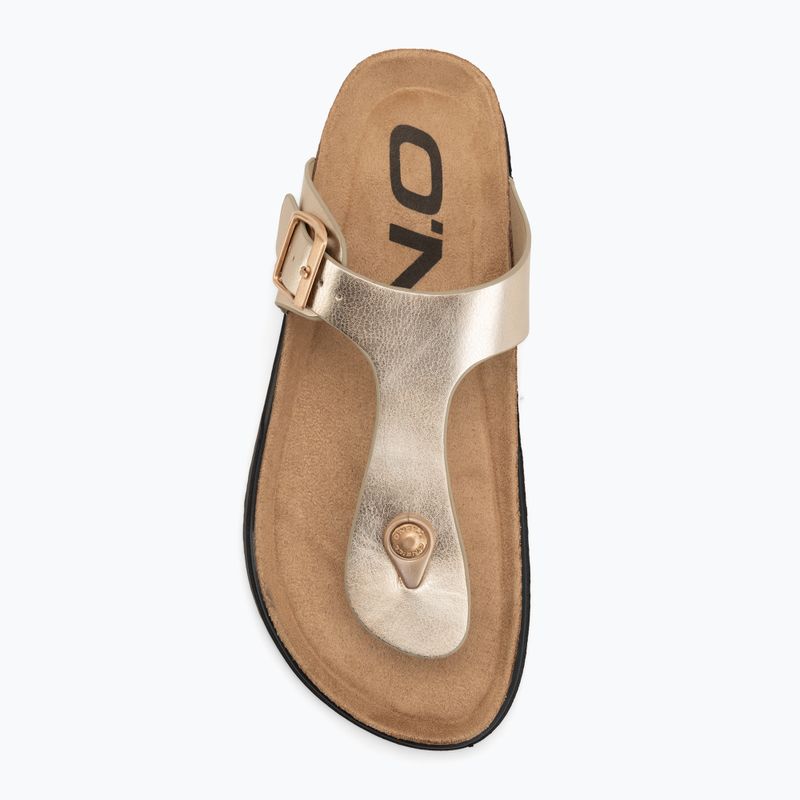 Moteriškos šlepetės per pirštą O'Neill Avalon Low gold 5