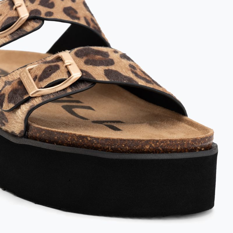 Moteriškos šlepetės O'Neill Sandy Platform Low leopard 7
