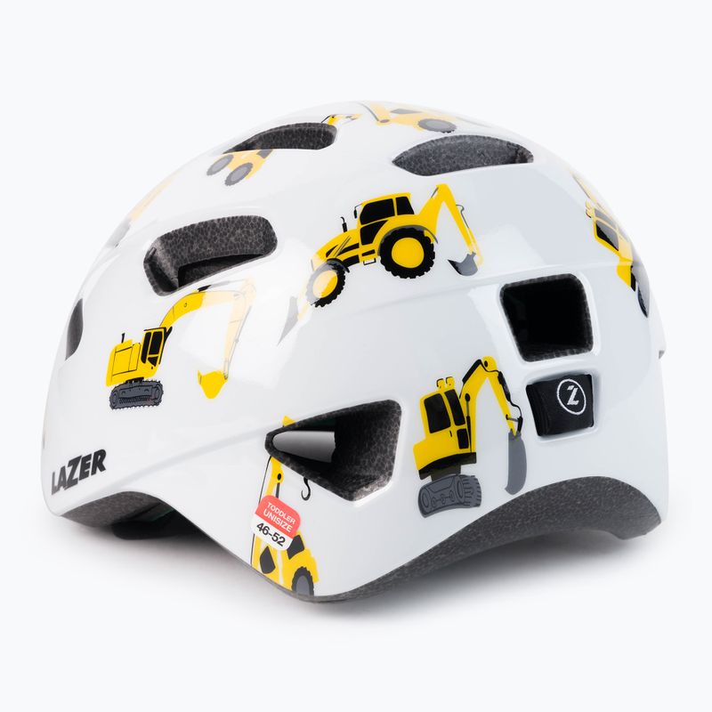 Lazer Pnut KC vaikiškas dviratininko šalmas baltas BLC2227891164 4