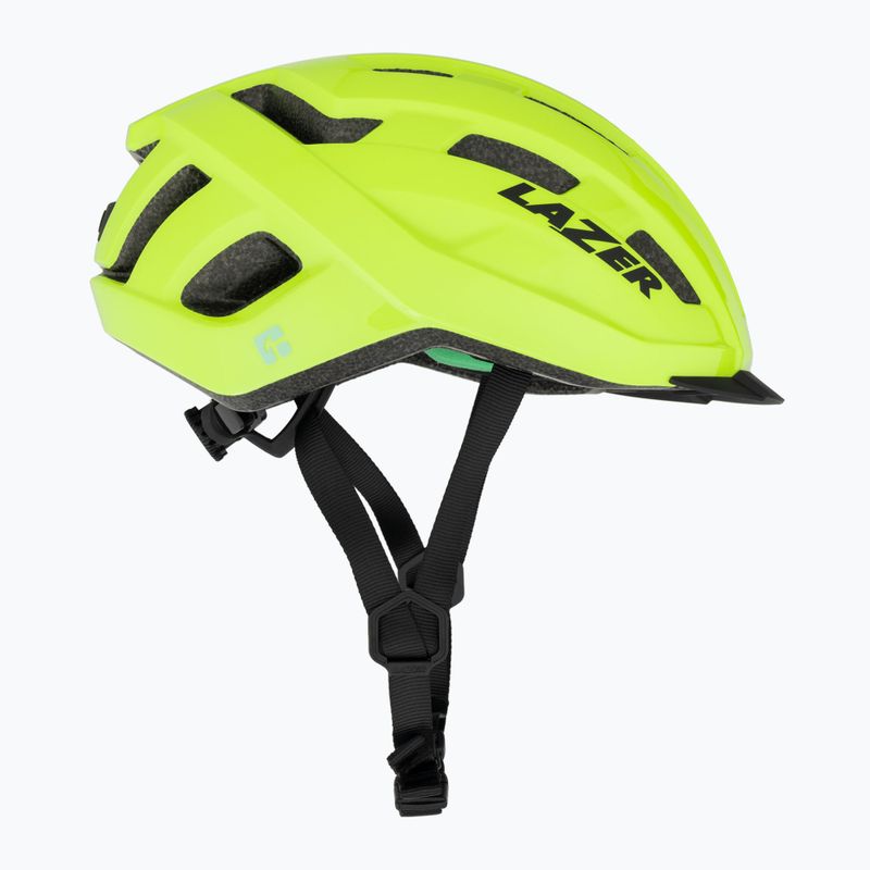 Dviračių šalmas Lazer Codax KinetiCore + net flash yellow 4