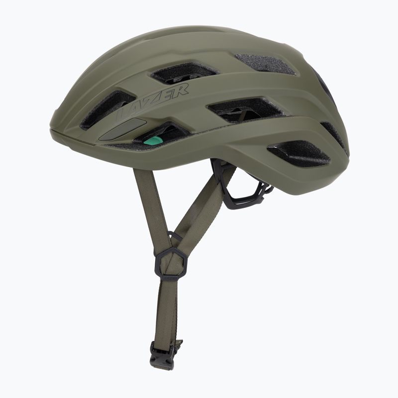 Dviračių šalmas Lazer Strada KinetiCore matte pine green 3