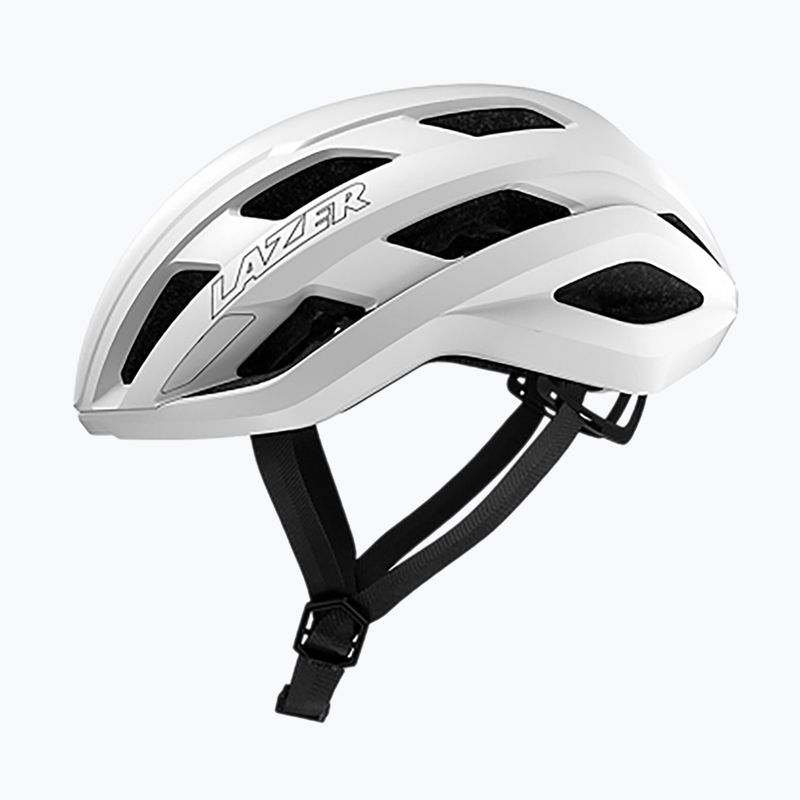 Dviračių šalmas Lazer Strada KinetiCore matte full white 2