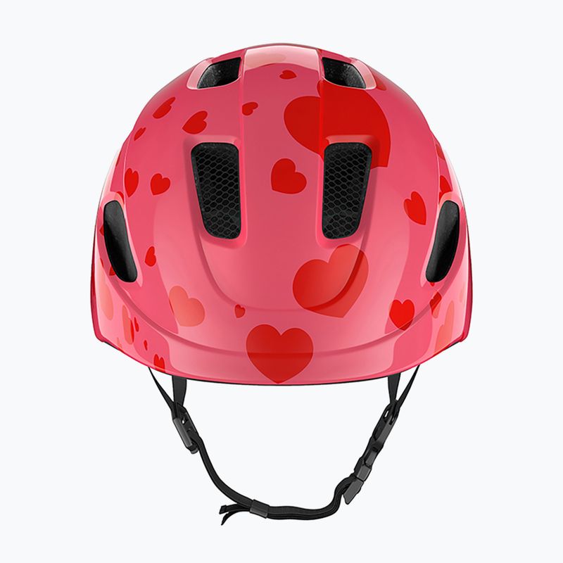 Vaikiškas dviračio šalmas Lazer Nutz 2.0 KinetiCore little hearts 3