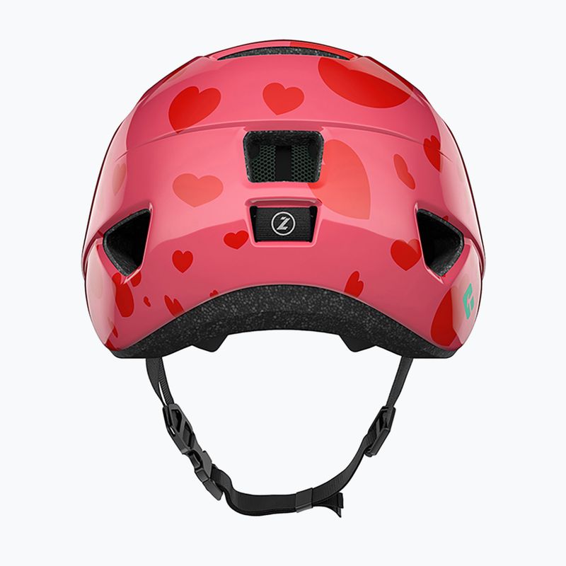 Vaikiškas dviračio šalmas Lazer Nutz 2.0 KinetiCore little hearts 4