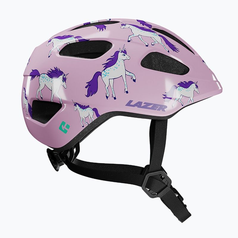 Vaikiškas dviračio šalmas Lazer Nutz 2.0 KinetiCore unicorns 2