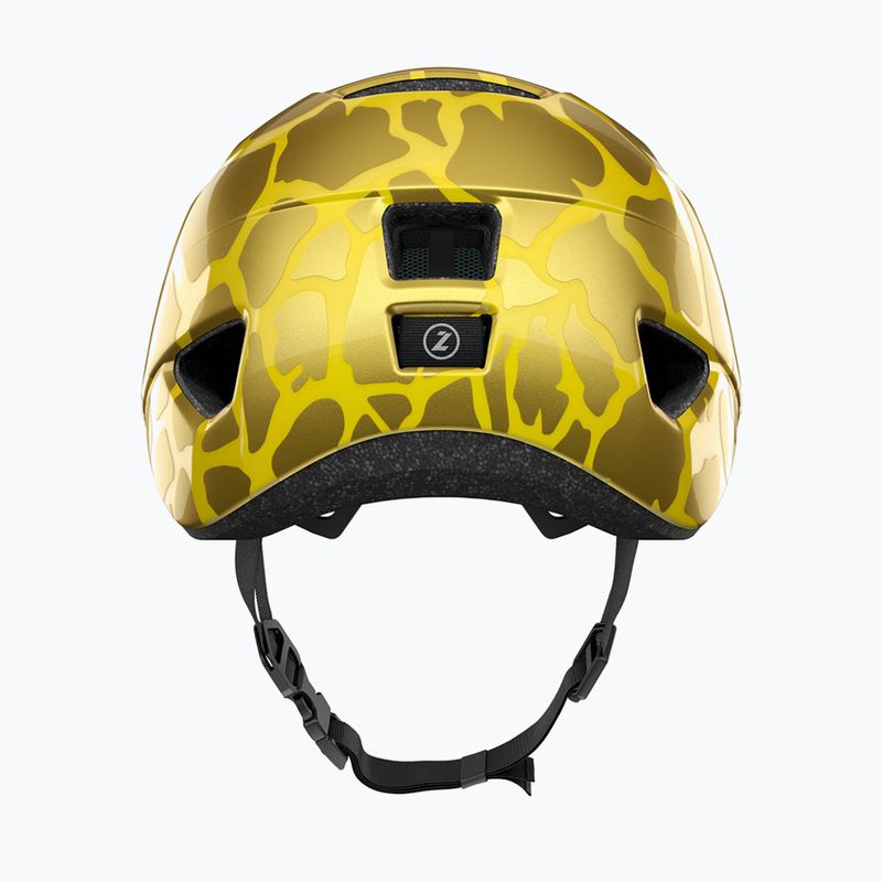 Lazer Pnut 2.0 KinetiCore golder giraffe vaikiškas dviratininko šalmas 4