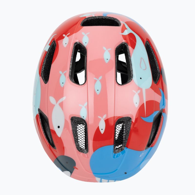 Vaikiškas dviratininko šalmas Lazer Pnut 2.0 KinetiCore ocean life 6