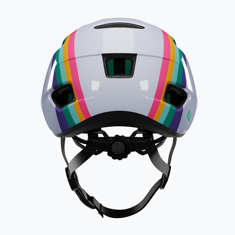 Vaikiškas dviračio šalmas Lazer Pnut 2.0 KinetiCore rainbow 5