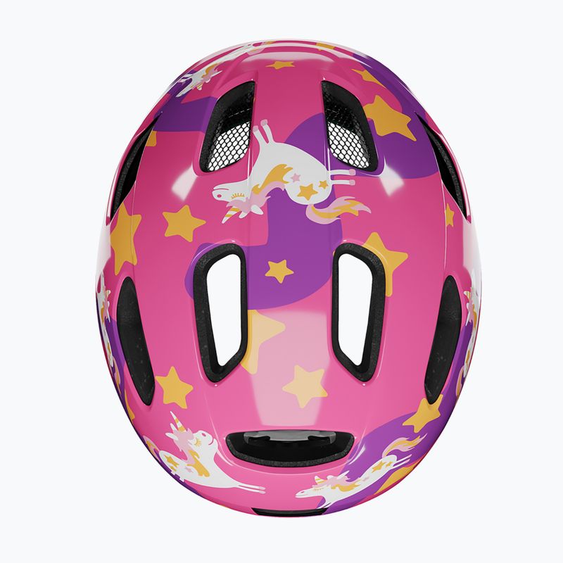 Vaikiškas dviratininko šalmas Lazer Pnut 2.0 KinetiCore purple pony 6