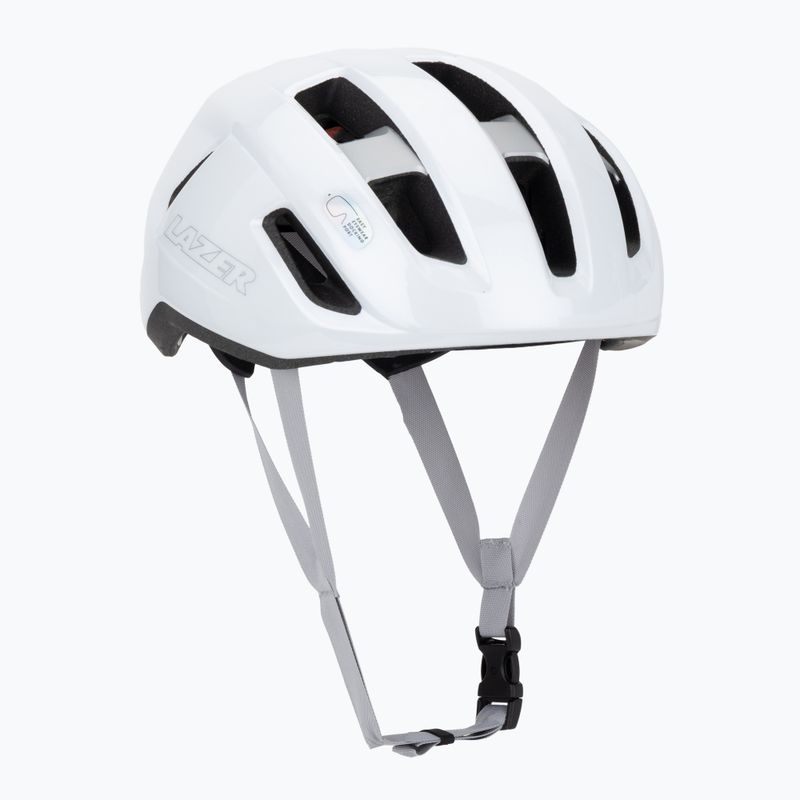 Dviračio šalmas Lazer Sphere KinetiCore white/silver