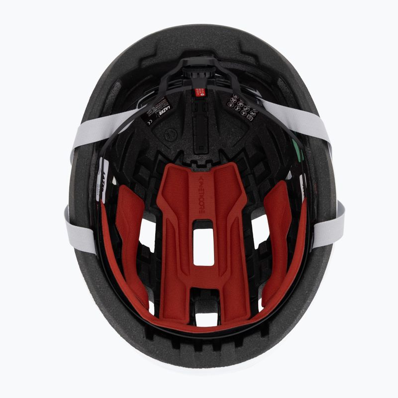 Dviračio šalmas Lazer Sphere KinetiCore white/silver 5