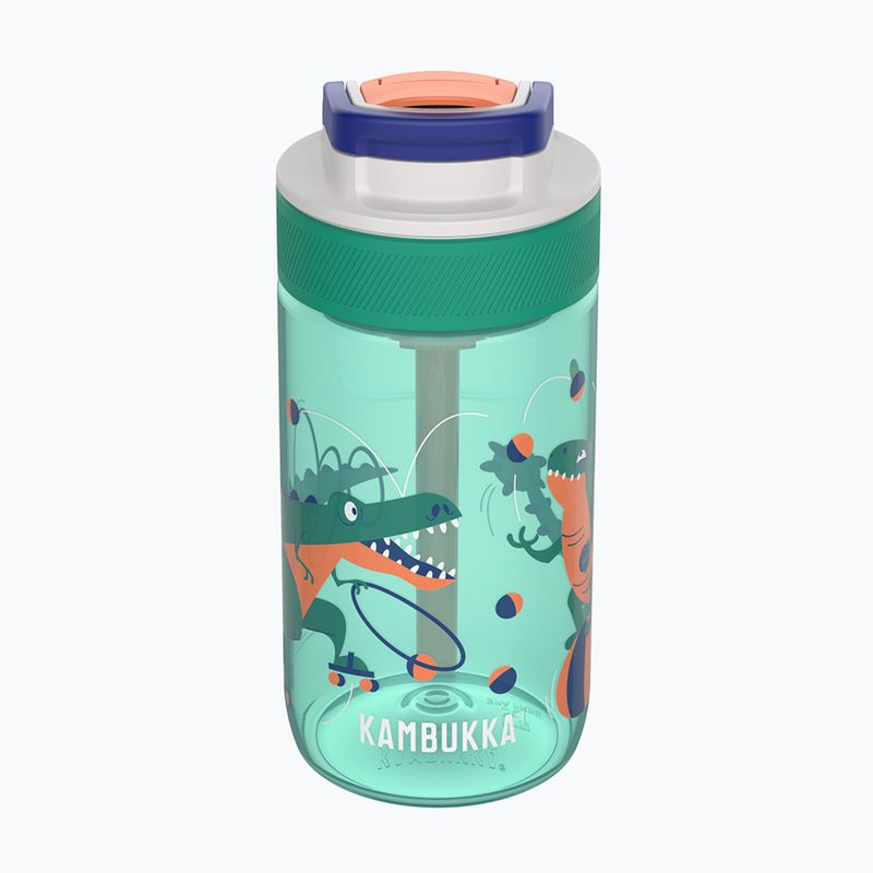 Kambukka Lagoon 400 ml žongliruojantis dino kelioninis buteliukas