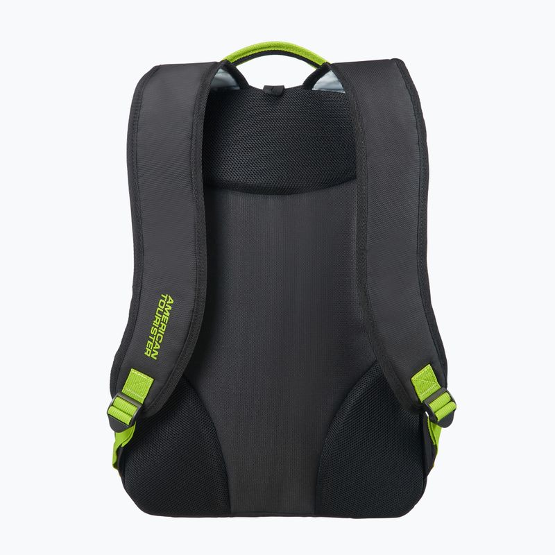 Kuprinė American Tourister Urban Groove 27 l black/lime green 2