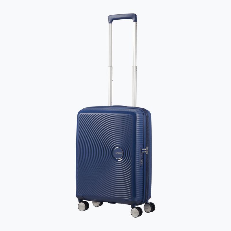 "American Tourister Soundbox" 41 l midnight navy kelioninis lagaminas 3