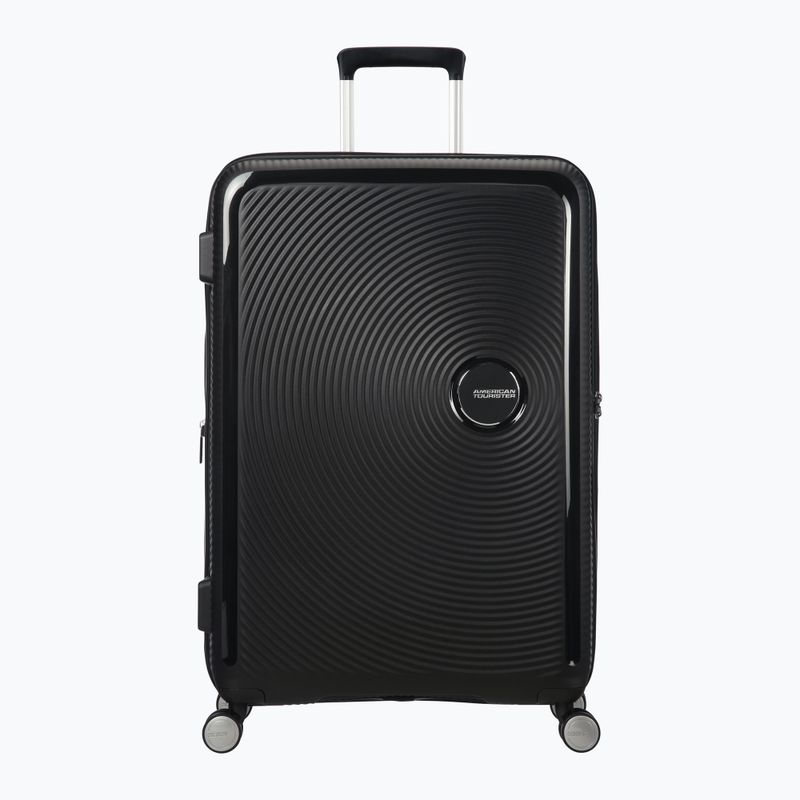 "American Tourister Soundbox 110 l bass juodas kelioninis dėklas
