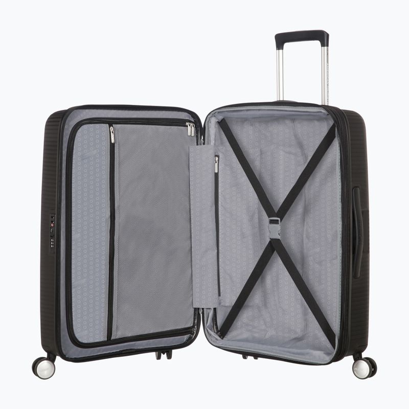 "American Tourister Soundbox 110 l bass juodas kelioninis dėklas 3