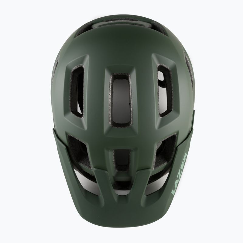 Lazer Coyote CE-CPSC žalias dviratininko šalmas BLC2217888895 6