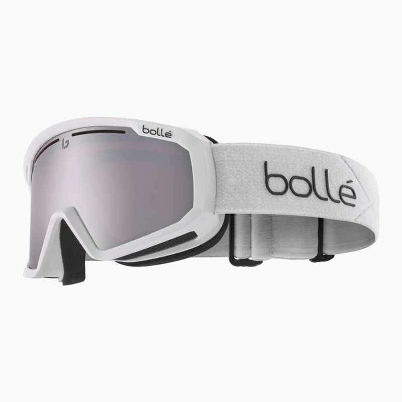 Slidinėjimo akiniai Bollé Y7 OTG white matte/vermillon gun