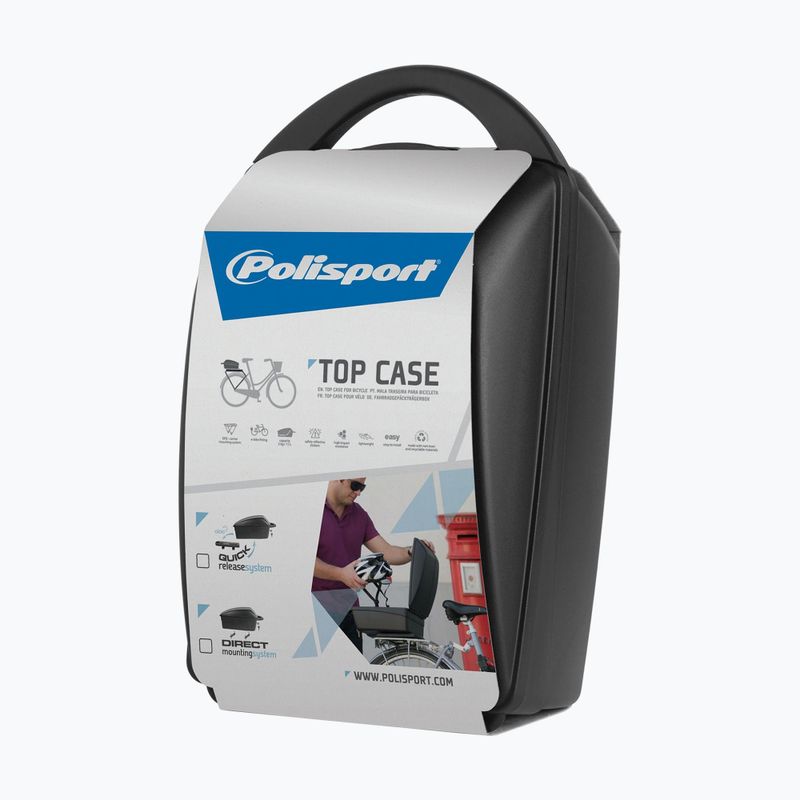 Dviračio bagažinės dėklas Polisport Top Case DFS 11 l black 8