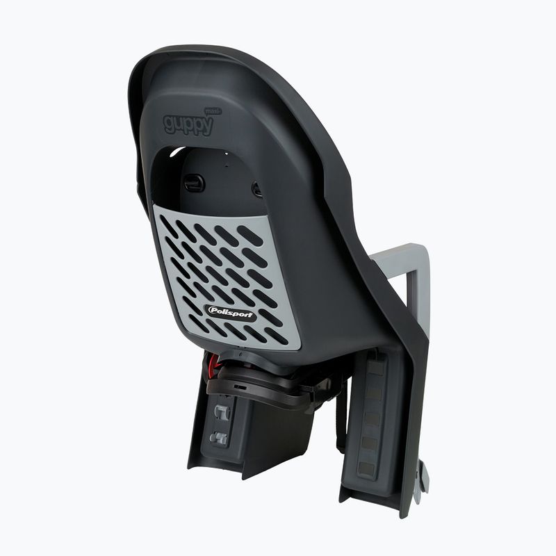 Sėdynė vaikui dviračiui Polisport Guppy Maxi+ CFS dark grey/silver 2