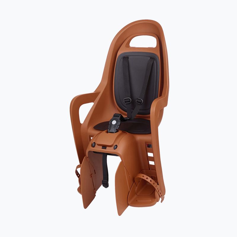 "Polisport Groovy CFS" dviračio sėdynė karmelio rudos/juodos spalvos