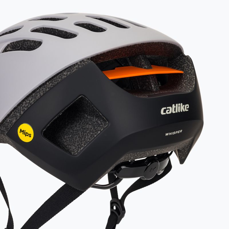 MTB dviratininko šalmas Catlike Whisper II mercury/black matte 7
