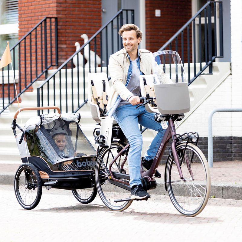 Dviračio sėdynė bobike Exclusive Maxi Plus safari chick 8