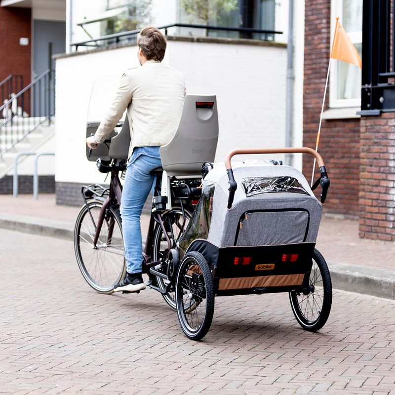 Dviračio sėdynė bobike Exclusive Maxi Plus safari chick 9