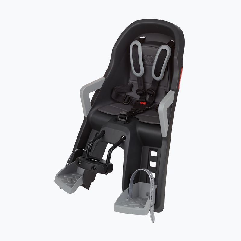 Sėdynė vaikui dviračiui Polisport Guppy Mini+ FHT dark grey/silver 3