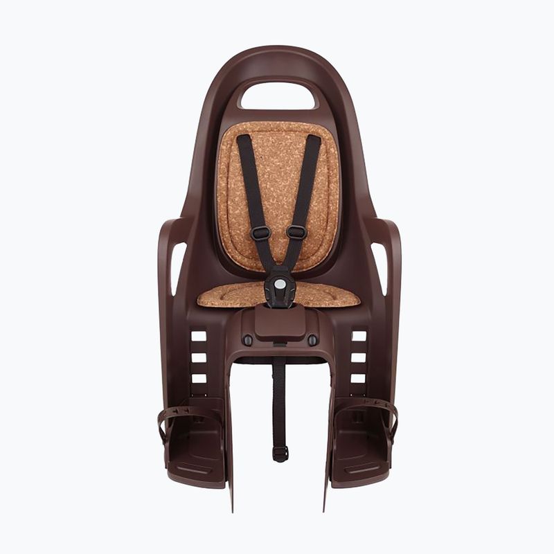 Polisport Groovy Maxi FF 29 ECO brown FO galinio rėmo dviračių sėdynė 8406000041 2